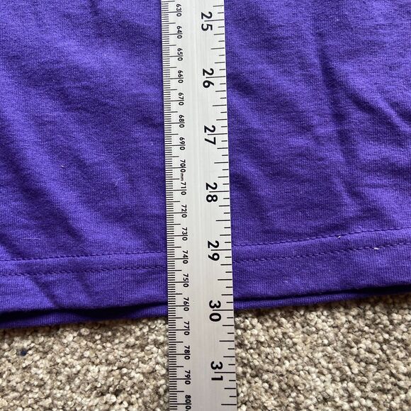 NWT CSA NFL MINNESOTA VIKINGS FOOTBALL RANDY MOSS 84 TEE SHIRT DOUBLE SIDED L - Picture 5 of 9